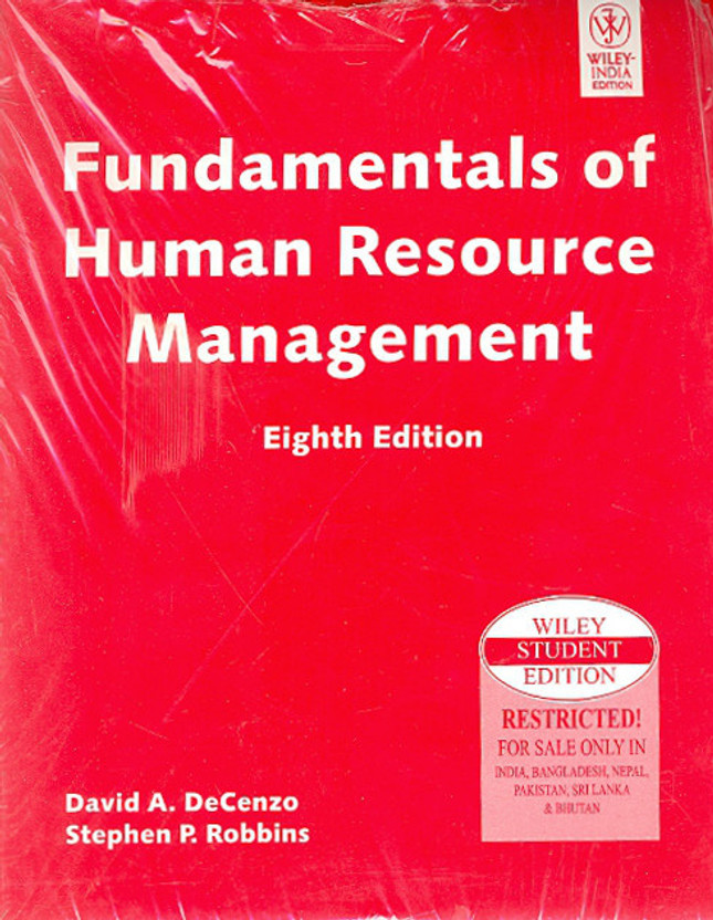 FUNDAMENTALS OF HUMAN RESOURCE MANAGEMENT BOOK
